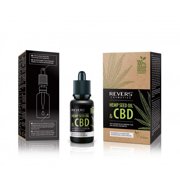 Revers vegán pipettás 100% kender cbd olaj 15 ml