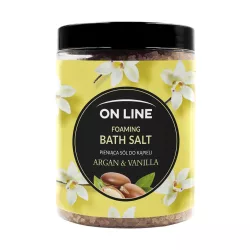 On Line fürdősó argán és vanília 1200 g