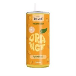 On Line tusfürdő fruity shot narancs 390 ml