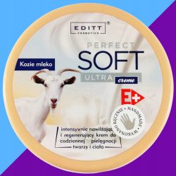   Editt SOFT cosmetics test és arckrém kecsketej kivonattal 150 ml