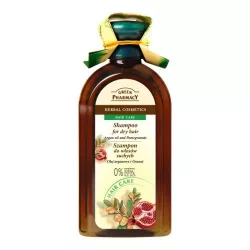 Green pharmacy sampon argán és gránátalma száraz hajra 350ml - bio és natúr kozmetikumok