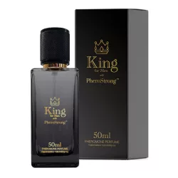 Pherostrong king - feromonos parfüm férfiaknak (50ml) - bio és natúr intim készítmények