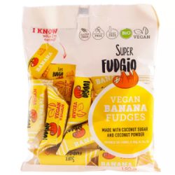 Fudgio bio tejmentes banános karamella 150g - bio és refomélelmiszer