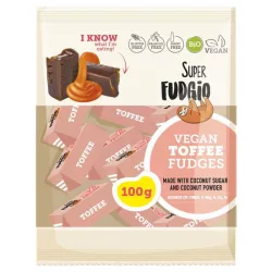 Fudgio toffee vegán karamella bio 100g