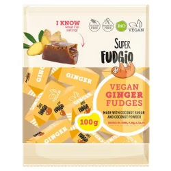 Fudgio gyömbéres vegán karamella bio 100g