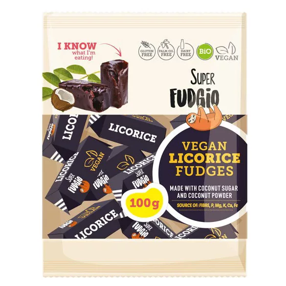 Fudgio édesgyökeres vegán karamella bio 100g