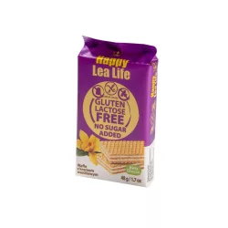   Gluténmentes happy lea life mini vaniliás ostyaszelet hozzáadott cukor nélkül 48g