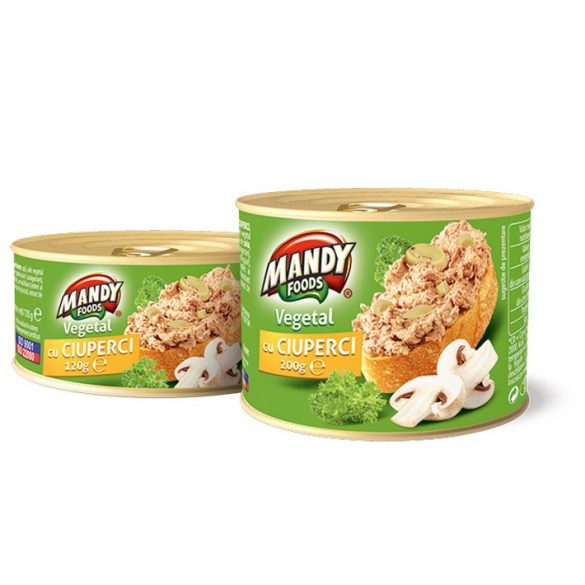 Mandy gombás növényi pástétom 120g