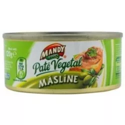 Mandy növényi pástétom olivás 120 g - bio és refomélelmiszer