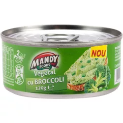 Mandy brokkolis növényi pástétom 120g - bio és refomélelmiszer