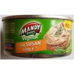 Mandy növényi pástétom szezámmagos 120g