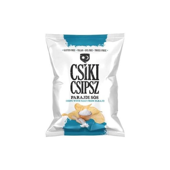 Gluténmentes csíki csipsz parajdi sós 50g