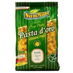 Gluténmentes pasta doro tészta fusilli 500g - bio és refomélelmiszer