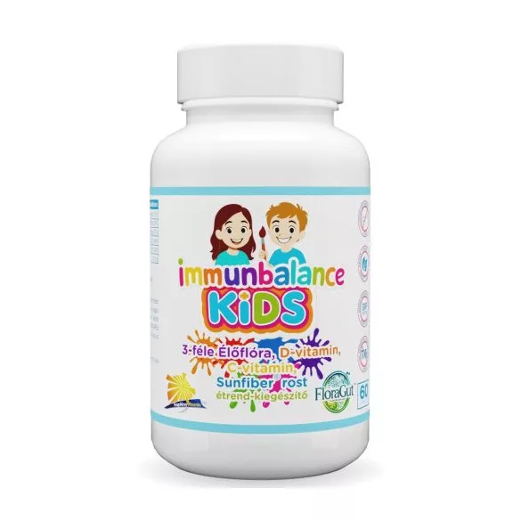 Napfényvitamin immunbalance kids 60db kapszula