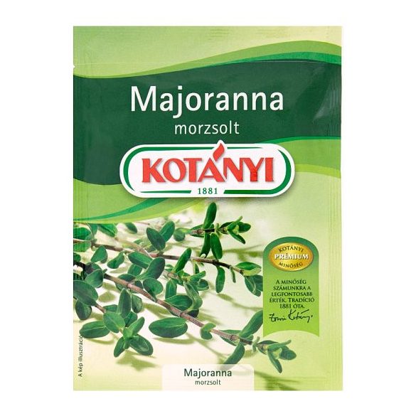 Kotányi majoranna morzsolt 6 g