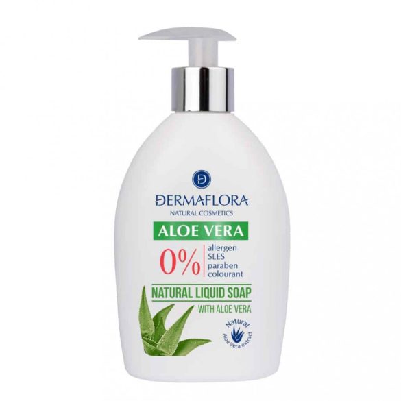 Dermaflora 0% folyékony szappan aloe vera 400 ml