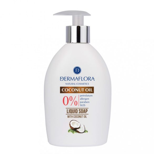 Dermaflora 0% folyékony szappan kókuszolaj 400 ml