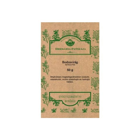 Herbária bodzavirág tea 50 g