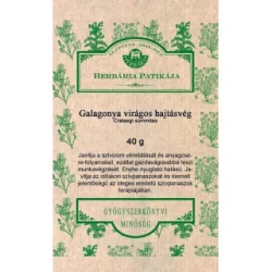 Herbária tea galagonya virágos hajtásvég szálas 40g - bio és refomélelmiszer