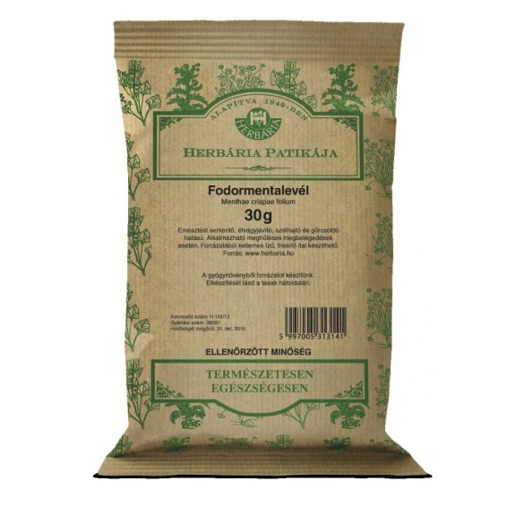 Herbária fodormenta levél 30 g