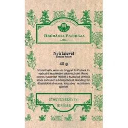 Herbária tea nyírfalevél szálas 40g - bio és vegán étrendkiegészítők