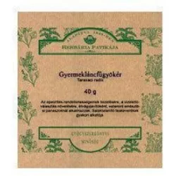 Herbária tea gyermekláncfű gyökér szálas 40g - bio és refomélelmiszer