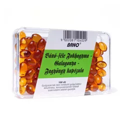 Bano fokhagyma-galagonya-fagyöngy kapszula 100db - bio és vegán étrendkiegészítők
