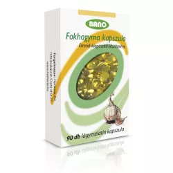 Bánó fokhagyma kapszula 90 db - bio és vegán étrendkiegészítők