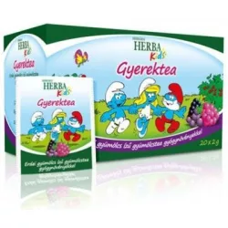 Herba kids gyümölcstea erdei gyümölcs ízű filteres 20db - bio és refomélelmiszer
