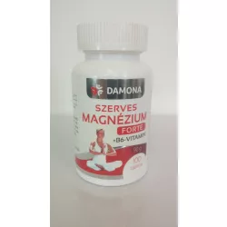 Damona szerves magnézium forte + b6-vitamin tabletta 100db - bio és vegán étrendkiegészítők