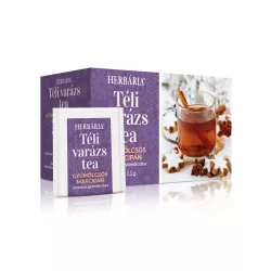 Herbária téli varázs tea gyümölcs-marcipán ízesítésű filteres 20db - bio és refomélelmiszer