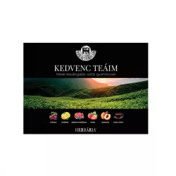 Herbária kedvenc teáim fekete tea válogatás 30db - bio és refomélelmiszer