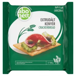 Abonett extrudált kenyér natúr 100g - bio és refomélelmiszer
