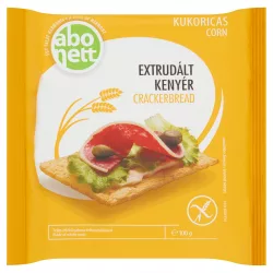 Gluténmentes abonett extrudált kenyér kukorica 100g - bio és refomélelmiszer
