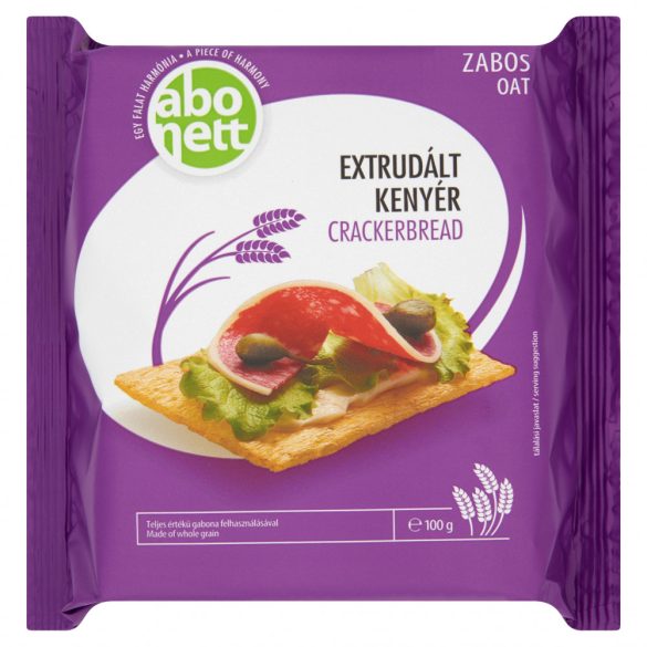 Abonett extrudált kenyér zabos 100 g