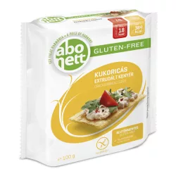 Gluténmentes abonett extrudált kenyér lenmaggal100g - bio és refomélelmiszer