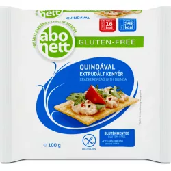 Gluténmentes abonett extrudált kenyér quinoával 100g - bio és refomélelmiszer