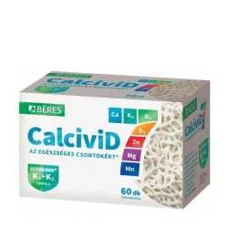Béres calcivid 7 filmtabletta 60 db - bio és vegán étrendkiegészítők