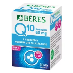 Béres q10 60mg tabletta 30 db - bio és vegán étrendkiegészítők