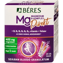 Béres magnézium b-komplex direkt szájban oldódó granulátum 20db - bio és vegán étrendkiegészítők