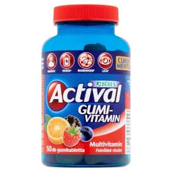 Béres actival felnőtt multi gumivitamin 50db - bio és vegán étrendkiegészítők