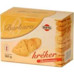 Barbara gluténmentes kréker sós 150 g - bio és refomélelmiszer