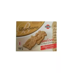 Barbara gluténmentes mézes jellegű teasütemény 150 g - bio és refomélelmiszer
