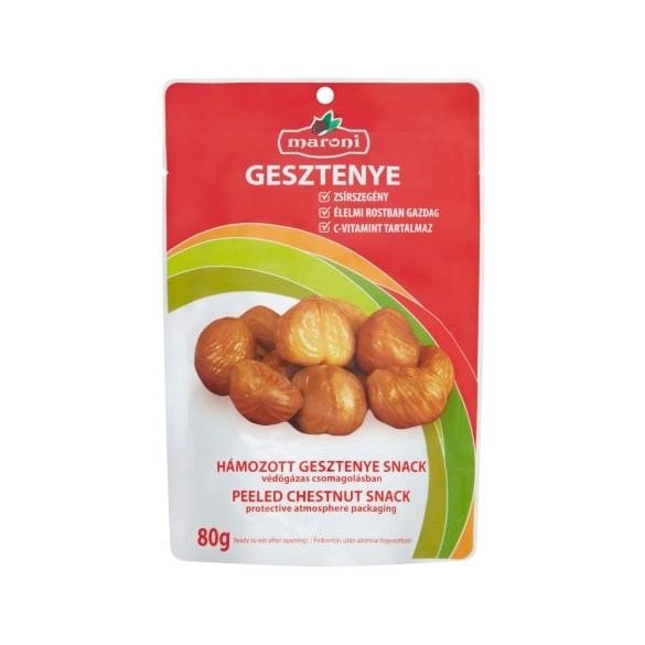 Maroni hámozott gesztenye snack 80 g