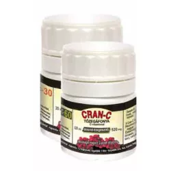 Cran-C tőzegáfonya kapszula 60 db - bio és vegán étrendkiegészítők