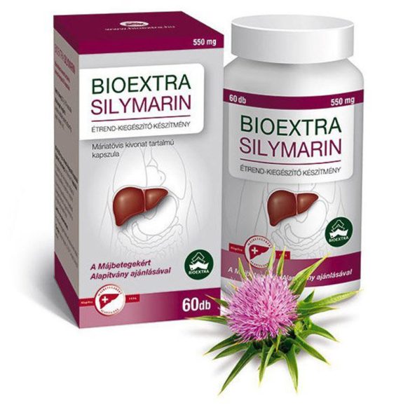 Bioextra silymarin komplex étrendkiegészítő kapszula 60 db