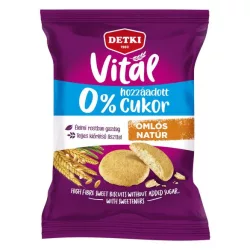   Detki vital édes omlós keksz hozzáadott cukor nélkül 180g