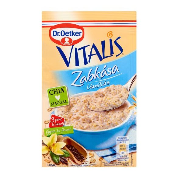 Dr.oetker vitalis zabkása vaníliás 52 g