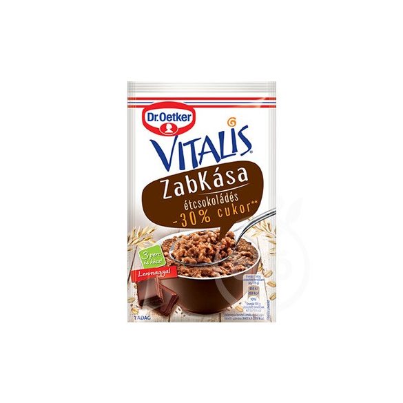 Dr.oetker vitalis szuperkása cukorcsökk. étcsokis zabkása 54 g