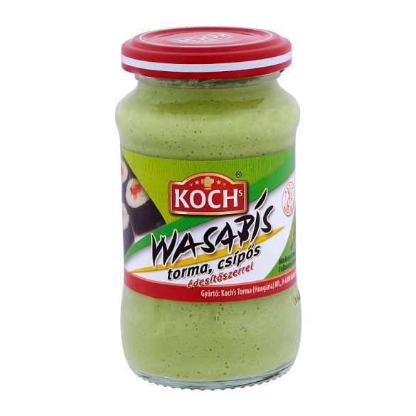 Kochs Wasabis Torma Édesítőszerrel  140 g